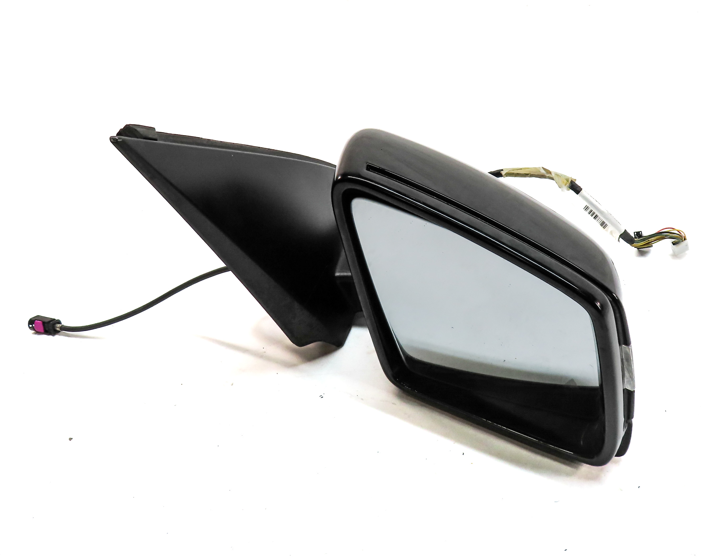 13-16 MERCEDES GL (X166) RIGHT PASSENGER DOOR MIRROR MEM AUTODIM CAMERA (Black) — exact item pictured
